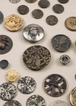 Fashion Buttons. A collection of approximately 475 fashion buttons, mostly early 20th century
