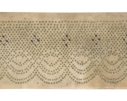 Lace Prickings. A collection of lace prickings, 19th century