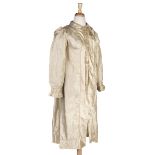 Clothing. A Regency silk pelisse, circa 1810-1820
