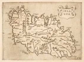 Ireland. Camocio (Giovanni Francesco), Irlanda, published Venice, circa 1575