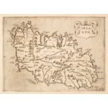 Ireland. Camocio (Giovanni Francesco), Irlanda, published Venice, circa 1575