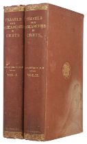Spratt (Thomas). Travels and Researches in Crete, 2 volumes, 1st edition, presentation copy, 1865