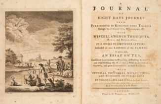 [Hanway, Jonas], A Journal of Eight Days Journey and An Essay on Tea, 1756