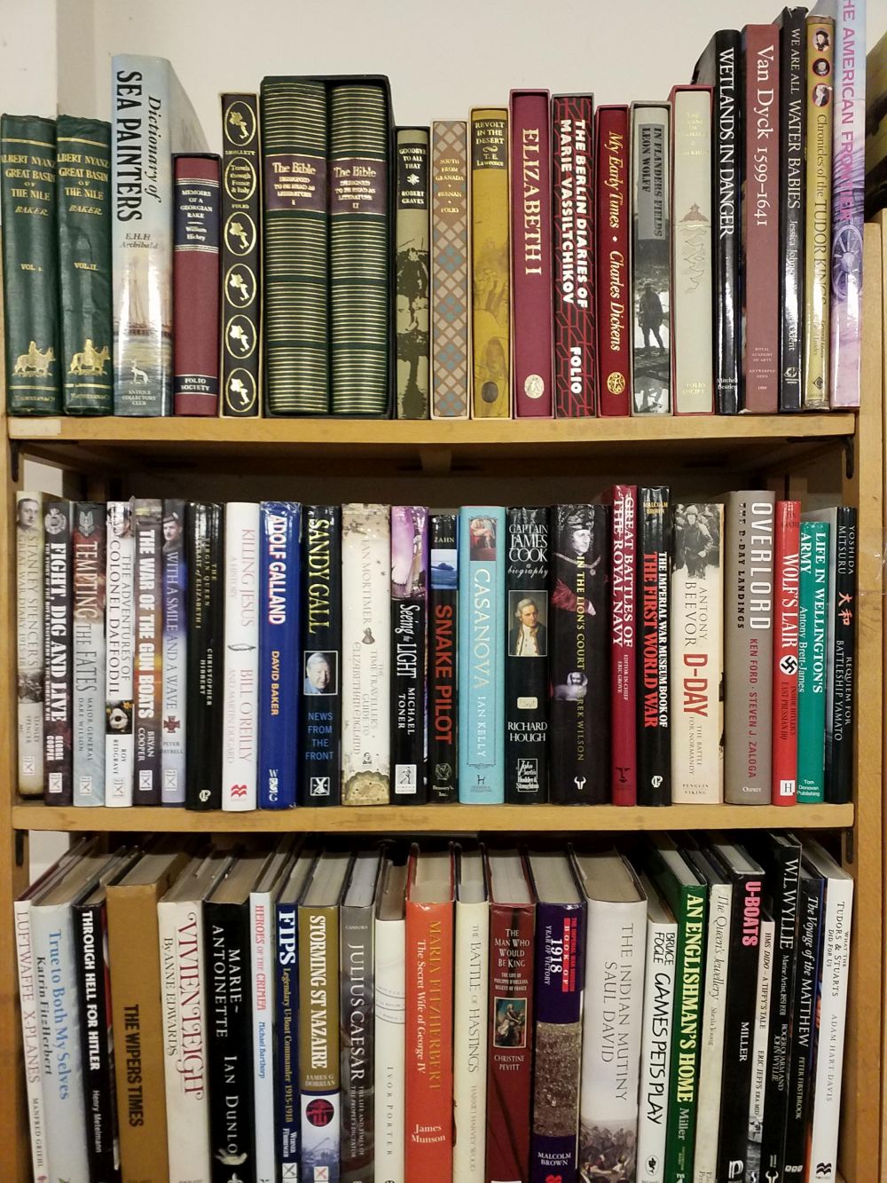 History. A large collection of mostly modern history reference