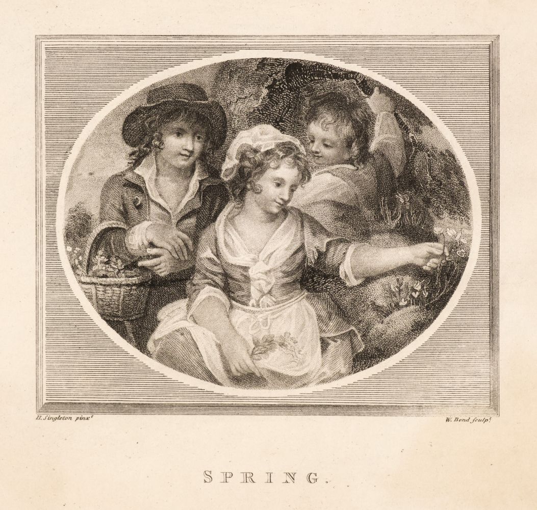 Bond (William). The Four Seasons, circa 1800 - Image 2 of 5