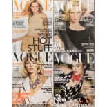 VogueB. A collection of approximately 160 UK issues of Vogue magazine, 1990-2015