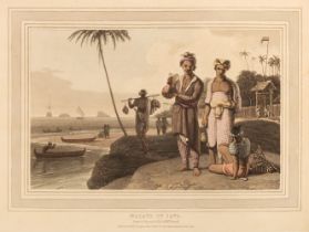 Daniell (Thomas and William). A Picturesque Voyage to India by the way of China, 1810