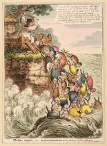 Gillray (James). The Pigs Possessed..., H. Humphrey, April 18th 1807