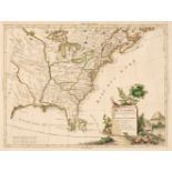 North America. Zatta (Antonio), Il Canada, Le Colonie Inglesi con La Luigiana e Florida, 1778