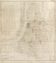 Calcutta. Plan of the City of Calcutta, 1901