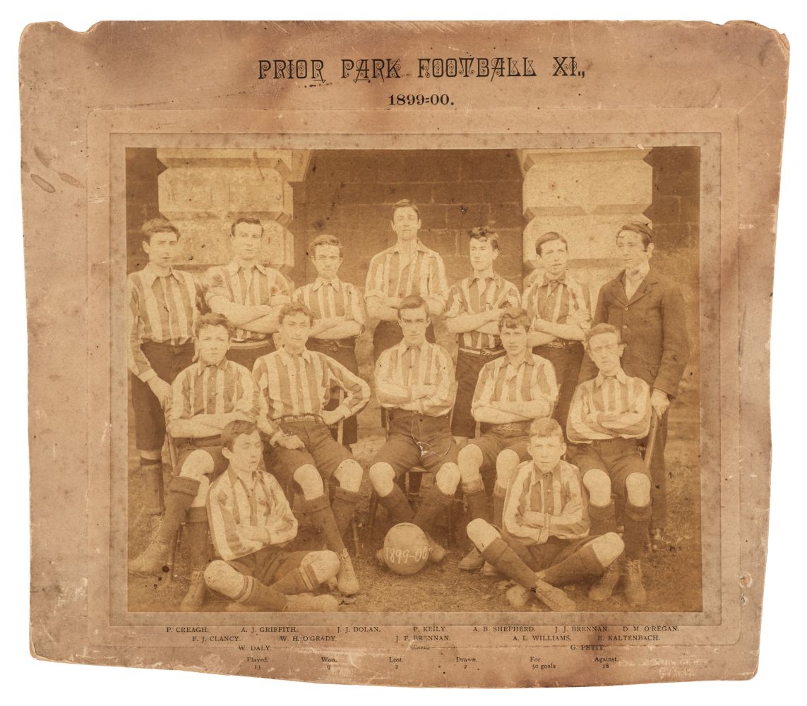 Football. Bedminster Foot Ball Club, 1871-72 team photograph - Image 2 of 2