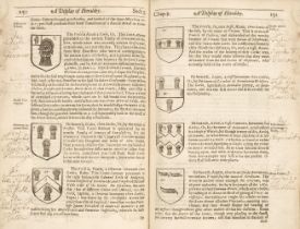 Guillim (John). A Display of Heraldrie, 3rd edition, 1638