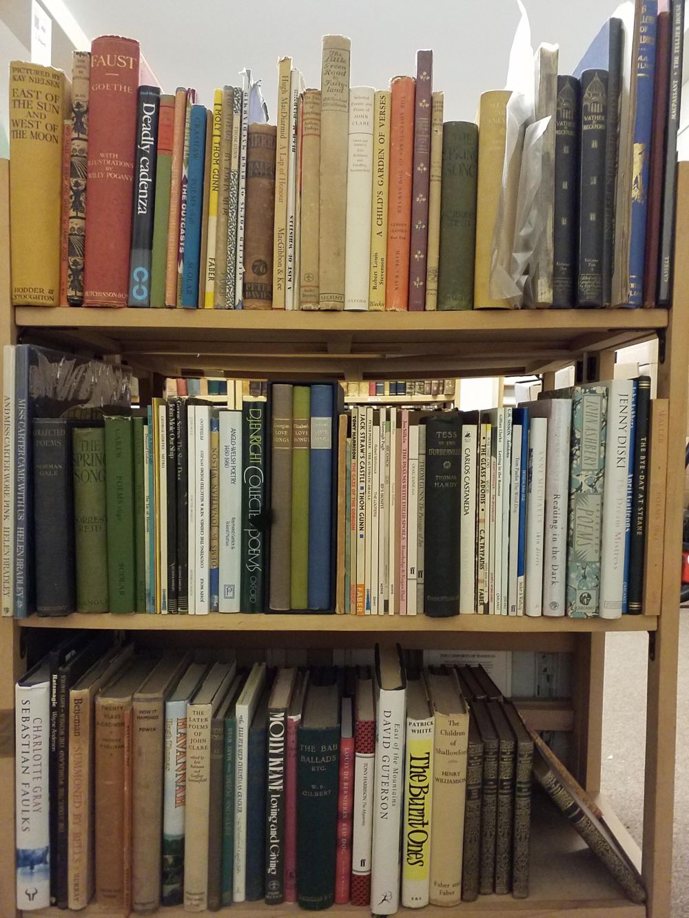 Fiction & Poetry. A collection of early 20th century & modern fiction & poetry