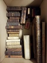 Antiquarian. A collection of 18th to 19th century literature, approximately 40 volumes