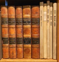 Britton (John). The Architectural Antiquities of Great Britain..., 4 volumes, 1807-14 & others