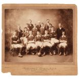 Football. International cap, Scotland v. England, 1898