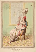 Gillray (James). Modern-Elegance, A Portrait, London: H. Humphreys, May 22nd 1795