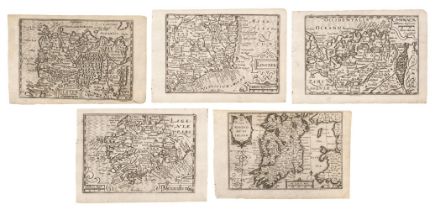 Ireland. Van den Keere (Pieter), The set of five maps of Ireland, circa 1627