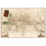 London. Greenwood (C & J), Map of London from an actual survey..., Greenwood & Co, August 21st,