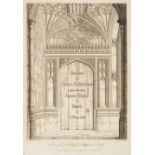 Pugin (Augustus Charles).Specimens of Gothic Architecture, 2 volumes in 1, 1821