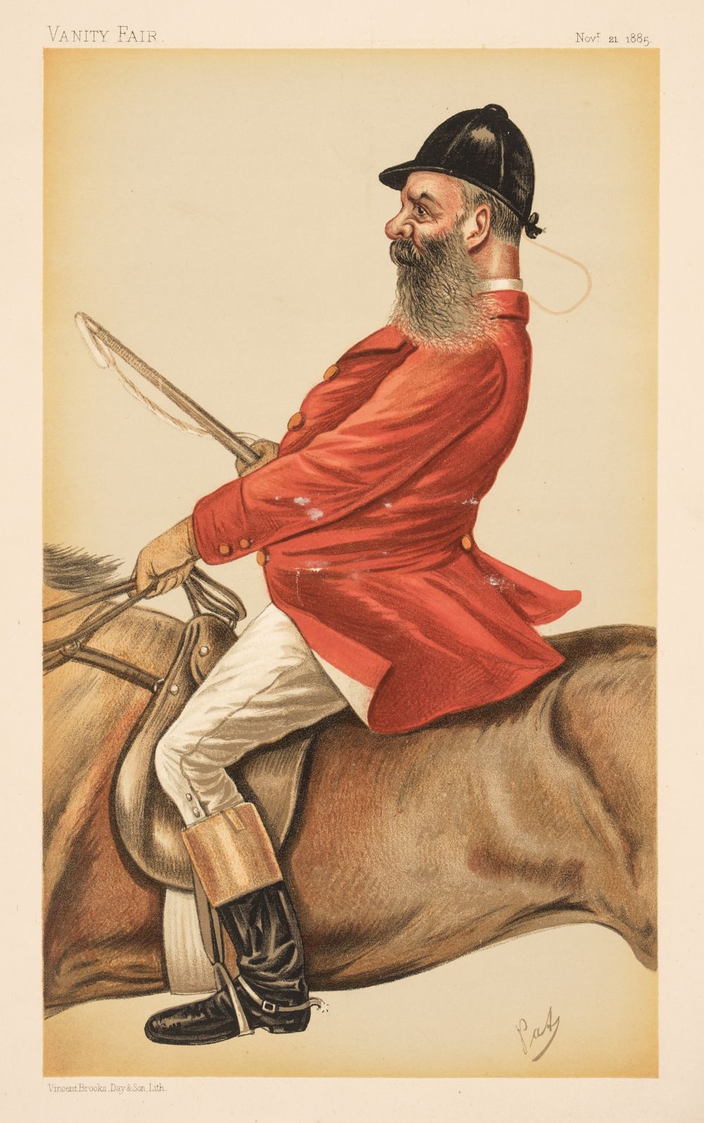 Vanity Fair. A collection of approx. 30 caricatures of fox hunters and similar, 19th & 20th century