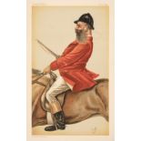 Vanity Fair. A collection of approx. 30 caricatures of fox hunters and similar, 19th & 20th century