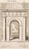 Freart de Chambray (Roland). A Parallel of the Ancient Architecture with the Modern, 1733