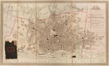 Liverpool. Gage (Michael Alexander), Map of Liverpool, 1836