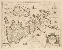 British Isles. Jansson (Jan & Ortelius Abraham), Insularum Britannicarum, circa 1652