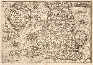 British Isles. Quad (Matthias), Angliae regni florentisimi nova descriptio..., [1600]