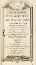 Dupain de Montesson (Louis Charles). La Science de l'Arpenteur..., 1800