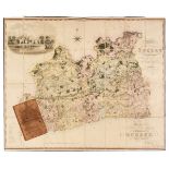 Surrey. Greenwood (C & J), A Map of the County of Surrey from an actual survey..., 1823