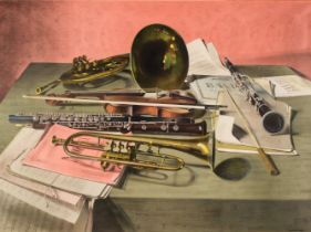 Freedman, Barnett. Music, Still Life, 1951