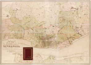 Liverpool. Bennison (Jonathan), A Map of the Town and Port of Liverpool..., 1835