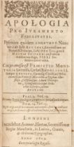 James I. Apologia pro Juramento Fidelitatis..., 1609