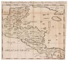 Cockburn (John). A Journey Over Land, from the Gulf of Honduras to the Great South-Sea, 1735