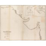 Sea Charts. 11 large blue-backed charts, James Imray & Sons, 19th - 20th century