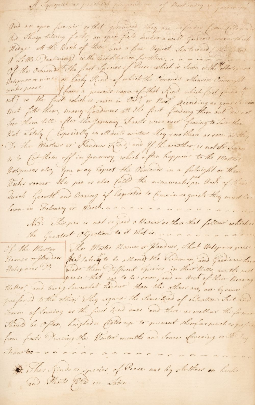 Switzer (Stephen, 1682-1745). Author's manuscript...circa 1735-40 - Image 2 of 3