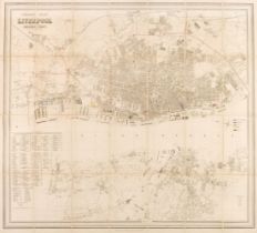 Liverpool. George Phillips' Plan of Liverpool..., Compiled from Actual Surveys, circa 1880,