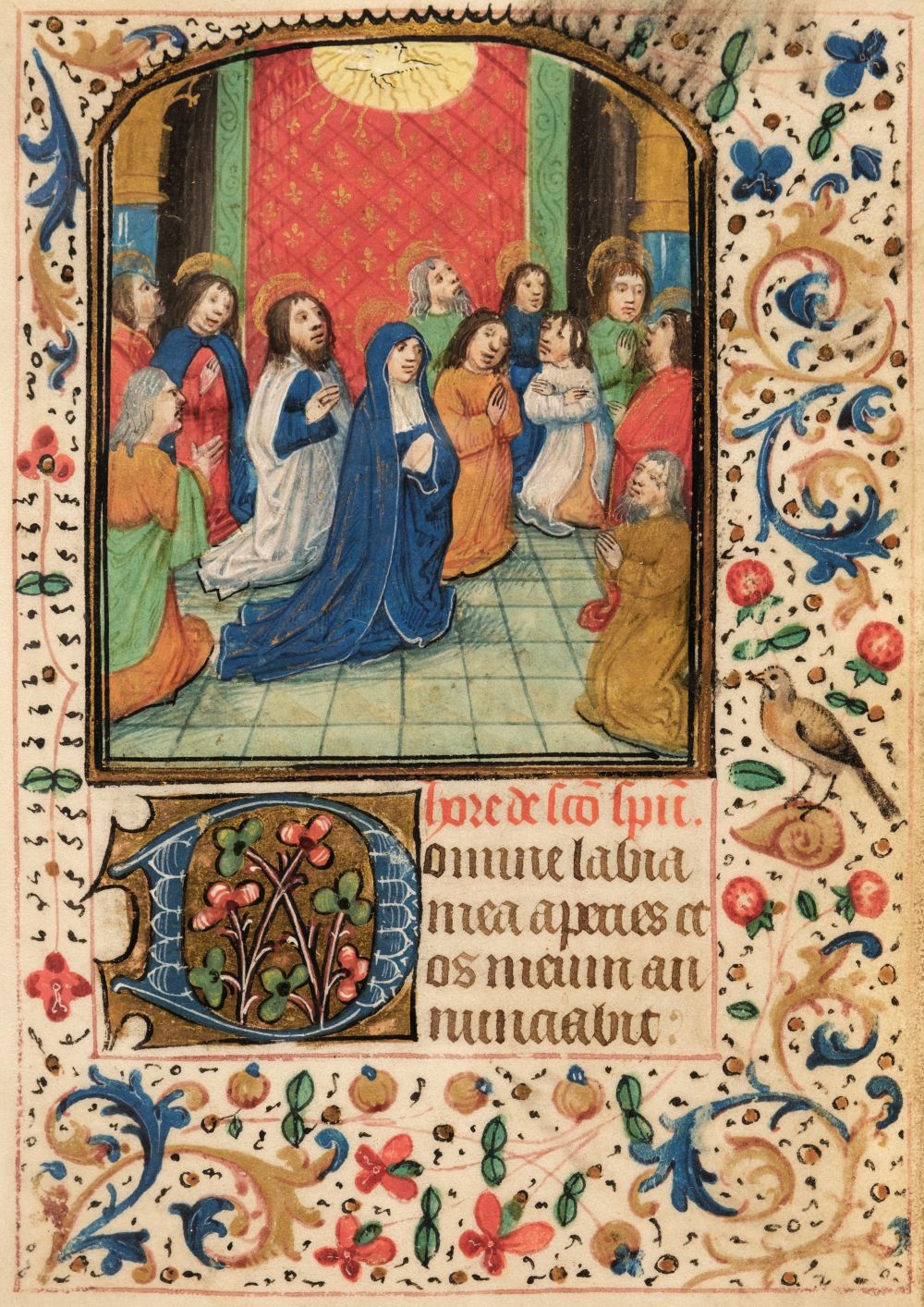 Book of Hours. Illuminated manuscript on vellum, [probably French-Flanders, circa 1500] - Image 3 of 3