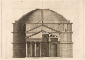 Palladio (Andrea). The Architecture of A. Palladio, 2 volumes, 3rd edition, 1742