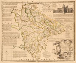 Devon. Bowen (Emanuel), An Accurate Map of Devon Shire..., 1762