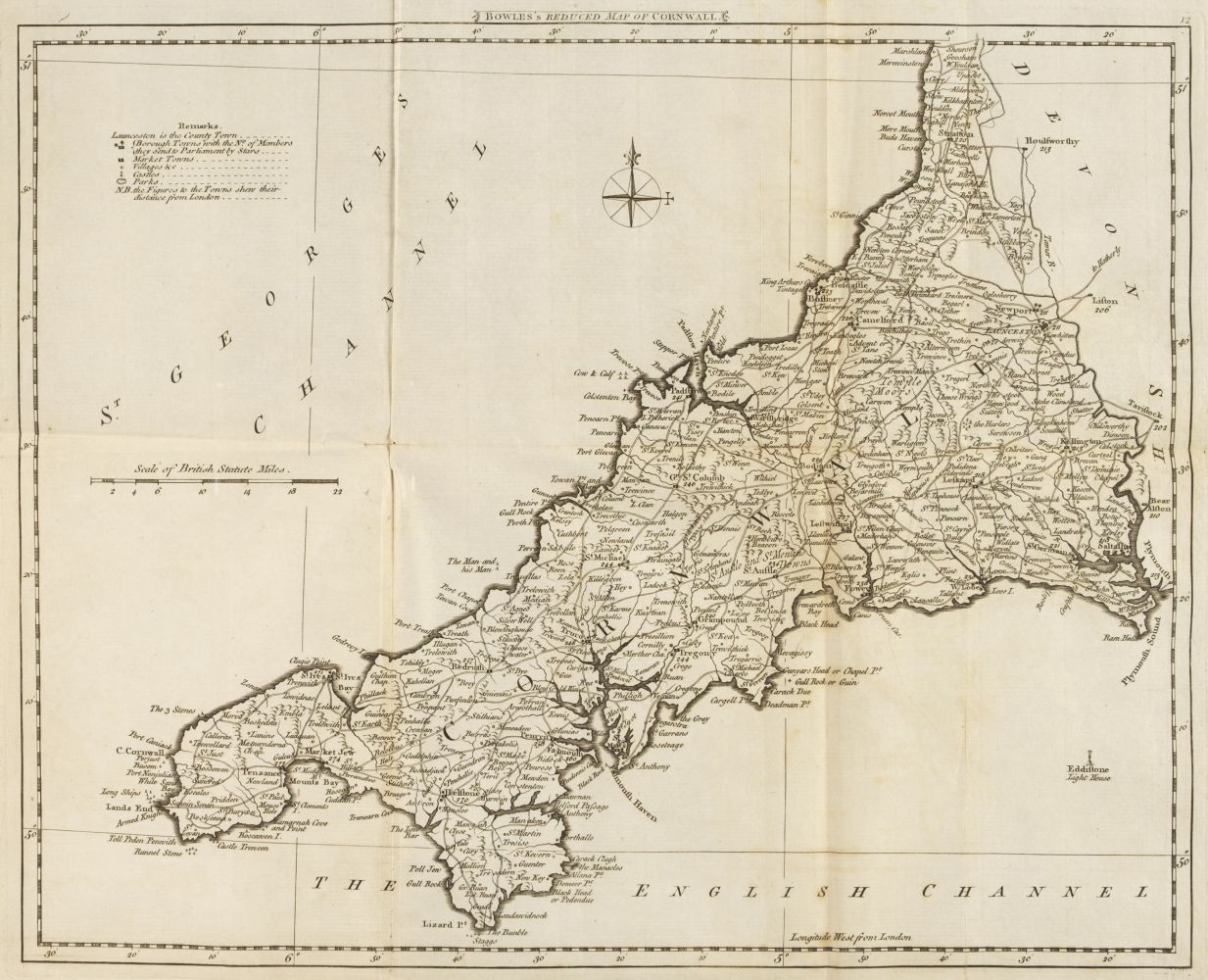 Bowles (Carington). Bowles's Pocket Atlas, 1785