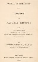 Darwin (Charles). Journal of Researches into the Geology and Natural History