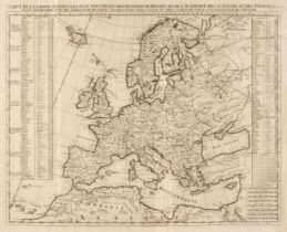 England & Europe. A collection of approximately 80 maps, mostly 19th & 20th-century