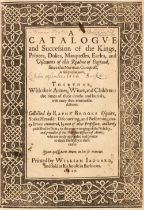 Brooke (Ralph). A Catalogue and Succession of the Kings, 1619