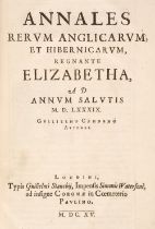 Camden (William). Annales Rerum Anglicarum, et Hibernicarum, 1st edition, 1615