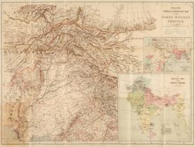 Folding maps. A collection of 6 folding maps of foreign parts, mostly 19th-century