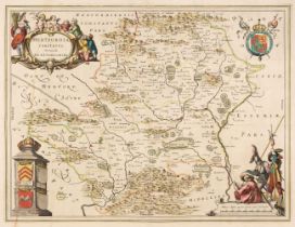 Maps. A collection of 13 maps, 17th - 19th century