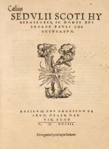 Sedulius Scotus. Sedulii Scoti Hyberniensis..., 1528